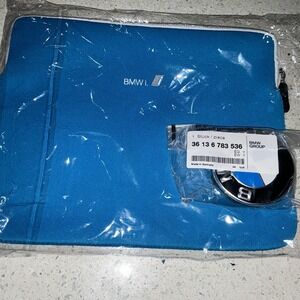 1 Genuine Wheel Center Cap & Emblem for BMW OEM # 36136783536 67MM 2.7" free bag